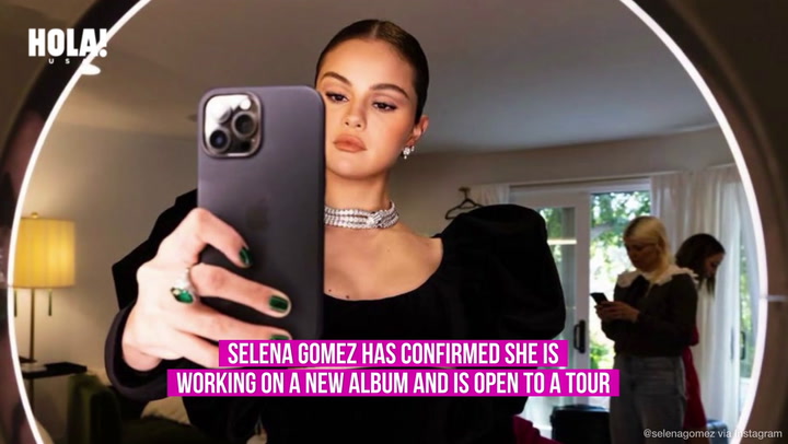 Selena Gomez talks about her new album: 'I’m open to a tour'