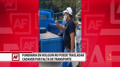  Familiares tienen que transportar el cadáver de su ser querido en una camioneta por falta de carro fúnebre en Holguín