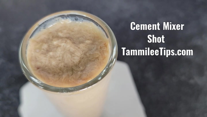 The Cement Mixer Shot Recipe