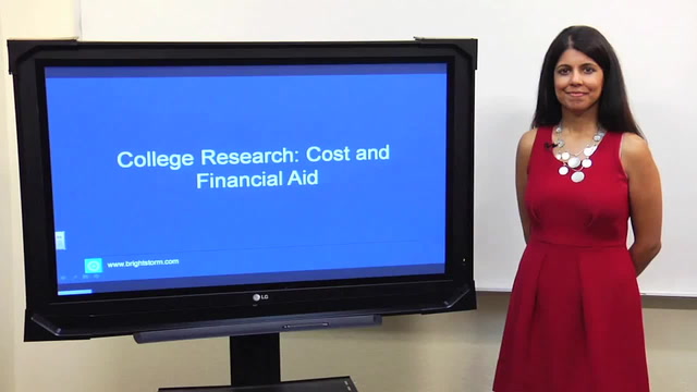 Researching Colleges: Things to Consider - College Research: Cost and Financial Aid