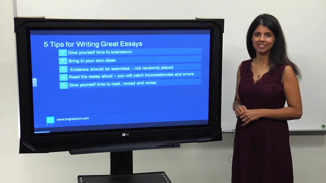 5 Tips for Writing Great Essays