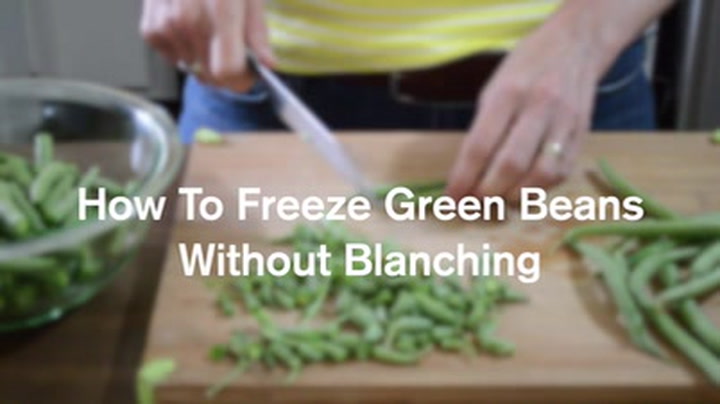 How To Freeze Green Beans Without Blanching - An Oregon Cottage