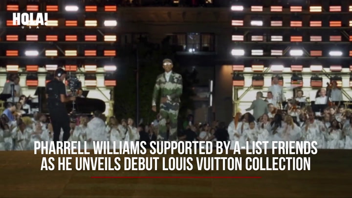 Beyoncé, Zendaya, Naomi Campbell and more support Pharrell Williams' Louis Vuitton collection