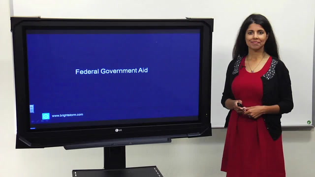 Federal Government Aid