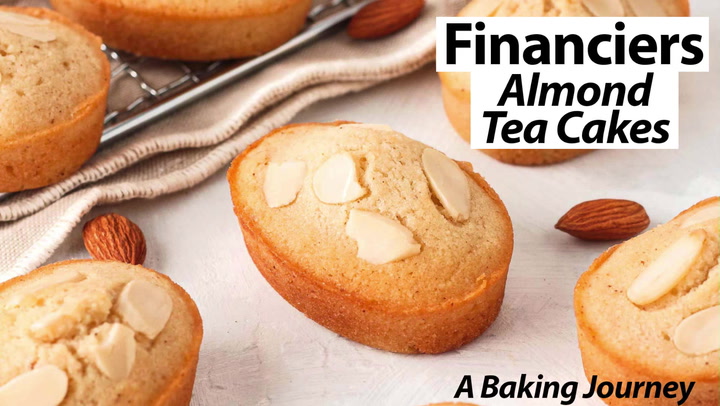 Financier (French Almond Cake) - Jaja Bakes 