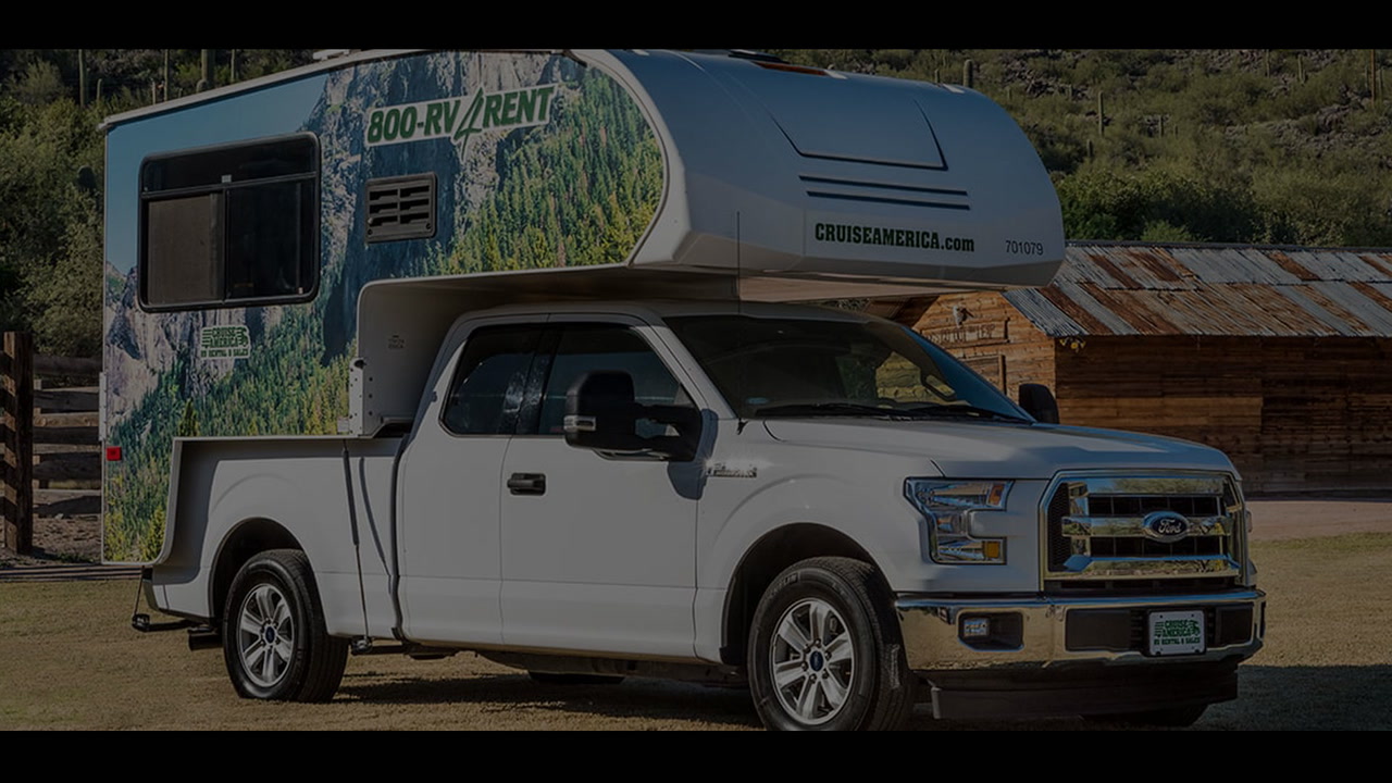 Truck Camper Rental Model - Cruise America