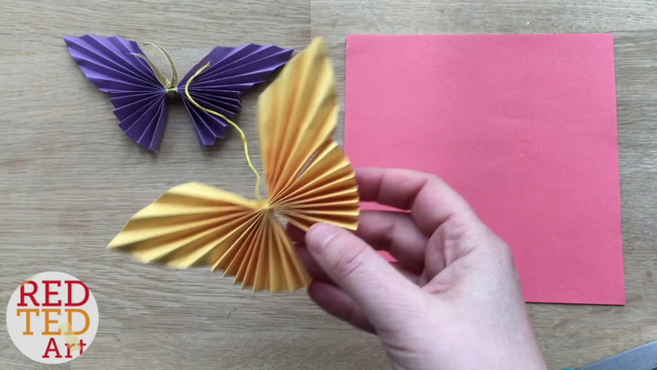 Easy Paper Butterfly (with Pictures) - Red Ted Art - Easy Kids