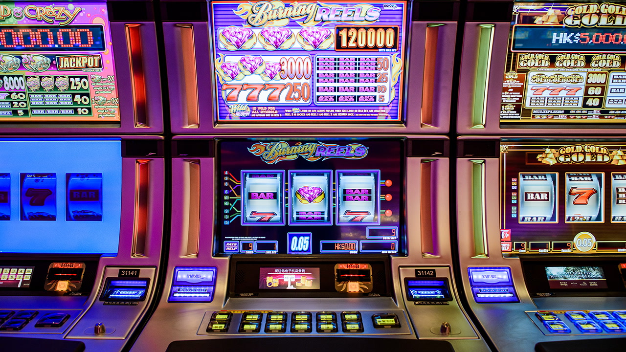 Slot Machine In Casino