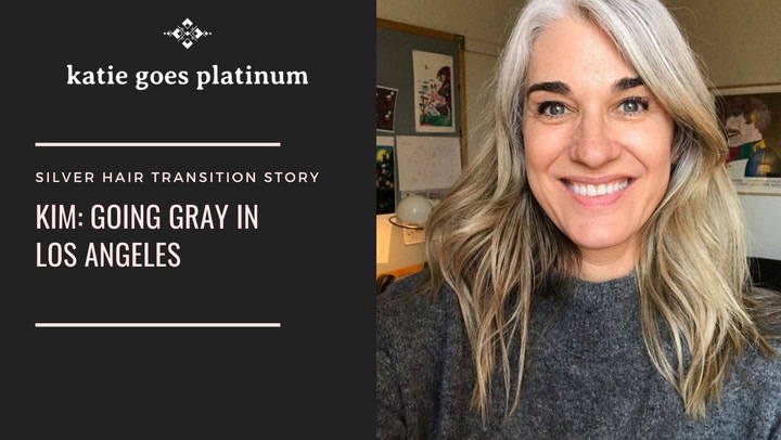 This Popular Gray Hair Transition Story Will Inspire You