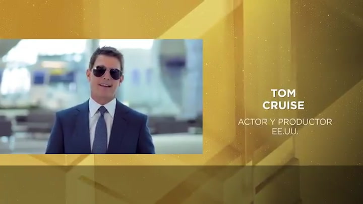 Tom Cruise también participó los Goya con un discurso en español