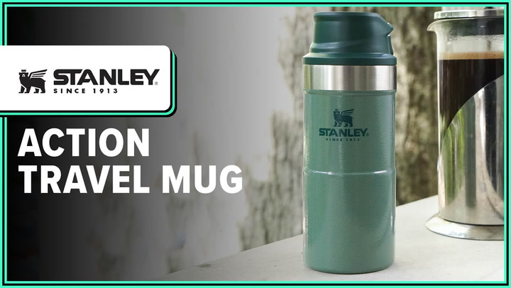 Stanley Travel Mug French Press 16oz - Hammertone Green - Used