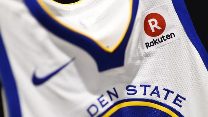 golden state warriors sponsor jersey