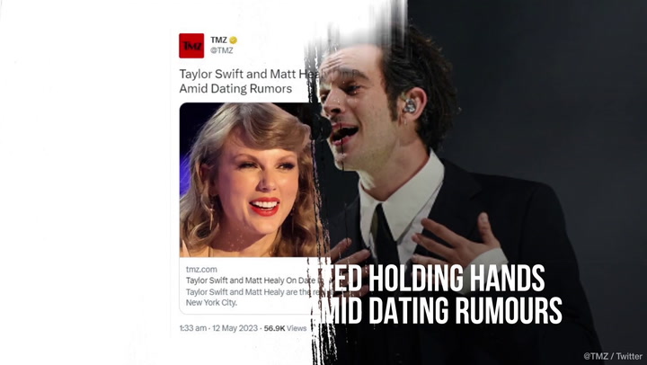 Taylor Swift and Matt Healy spotted having a romantic moment in NYC