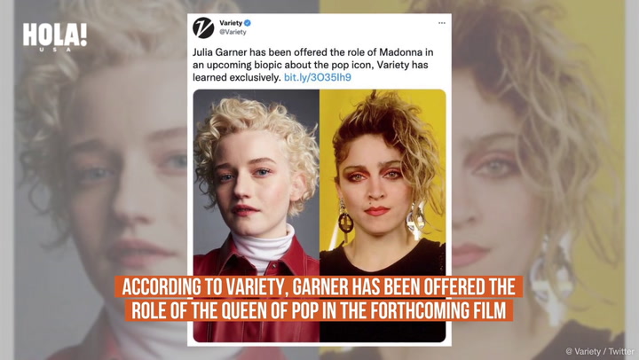Madonna biopic: Julia Garner chosen to play the iconic singer