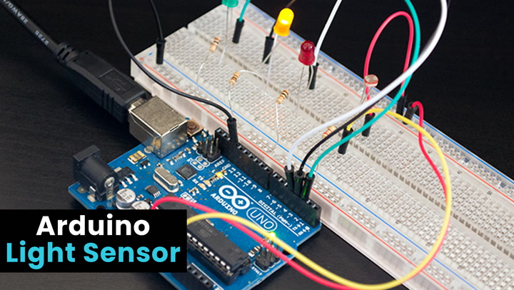 ventil Syd gåde Arduino Light Sensor using a Photoresistor (LDR) - Pi My Life Up