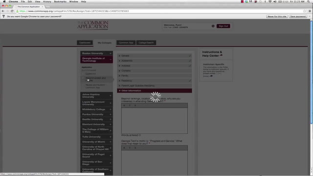 How to Complete the Common Application
