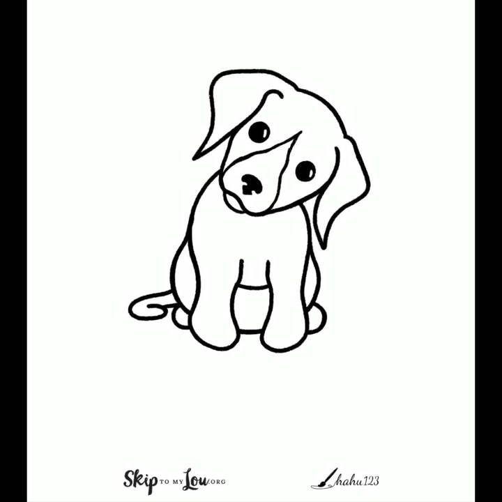 How to Draw a Dog (Puppy Drawing) 🐶 - YouTube-saigonsouth.com.vn