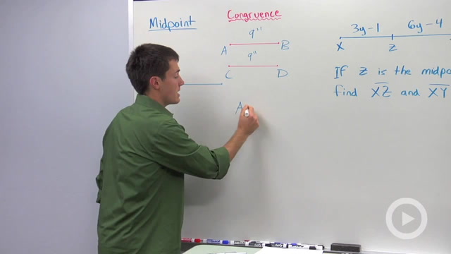 Midpoints and Congruent Segments