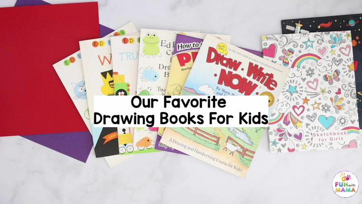 Step By Step Drawing Books For Kids - Fun with Mama