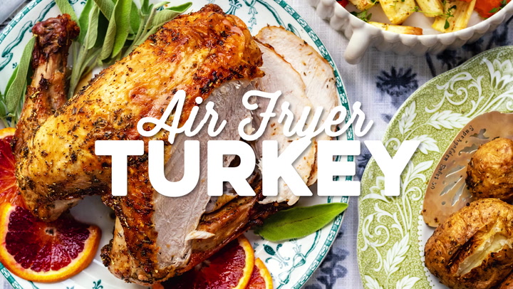 Air Fryer Roast Turkey (Turkey Breast) - Supergolden Bakes
