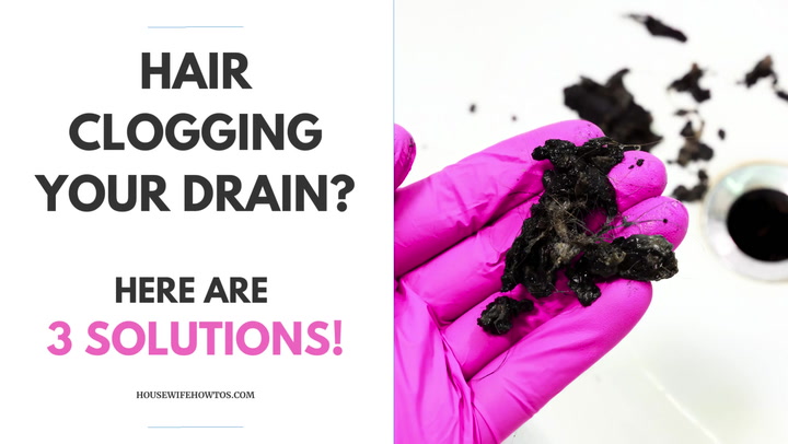 Hair Clogged Drains? Homegrown Hack Solves the Problem
