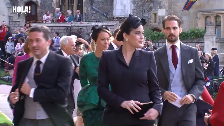 Liv Tyler arrives at Princess Eugenie\'s wedding