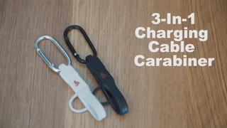 3-in-1 Charging Cable Carabiner