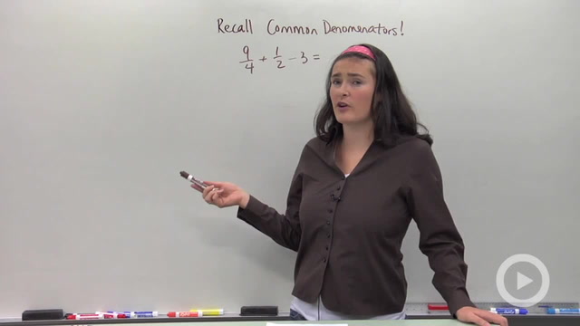 Adding and Subtracting Rational Expression