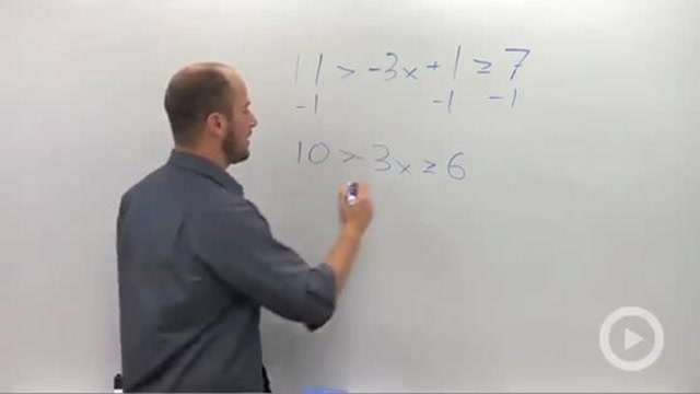 Solving a Three-part Linear Inequality
