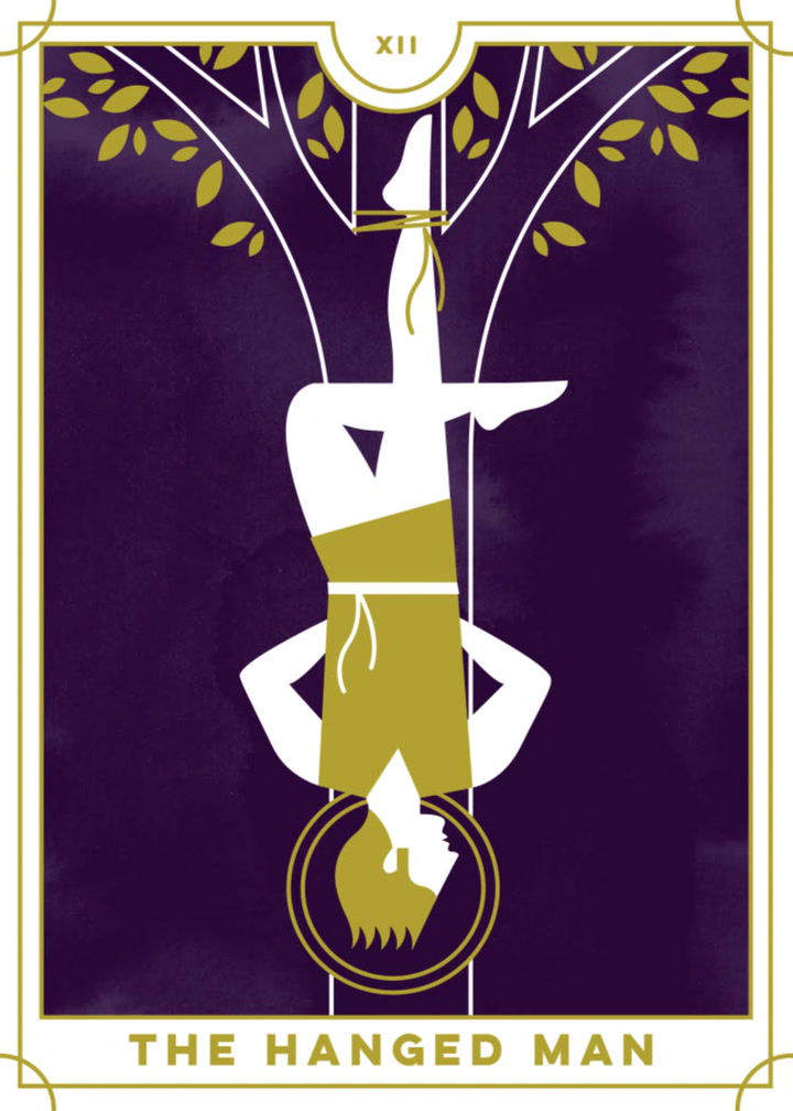THE HANGED MAN Beach Towel Limited Edition