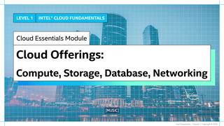 Chapter 1: Cloud Offerings: Compute, Storage, Database and Networking