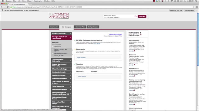 How to Complete the Common Application - How to submit