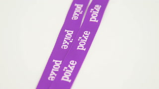 3/4" Polyester Lanyard with Plastic O-Ring