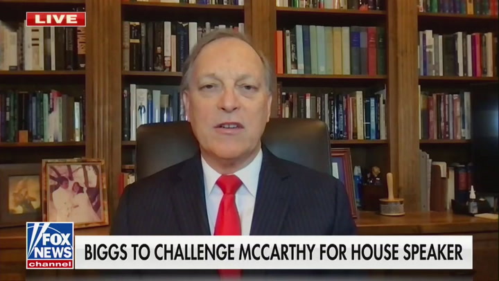 MAGA Congressman Andy Biggs Tells Fox News He Will NEVER Vote for McCarthy’s Imperiled Speakership Bid (mediaite.com)