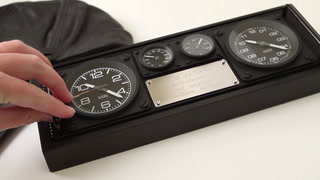 Aviator Clock Caddy