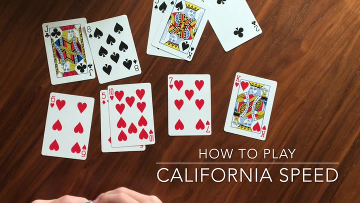 How To Play California Speed Easy Card Game It S Always Autumn