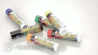 Lip Balm with Colored Caps