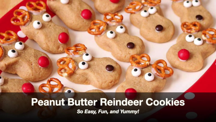 Magical Peanut Butter M&M Christmas Cookies - Kindly Unspoken