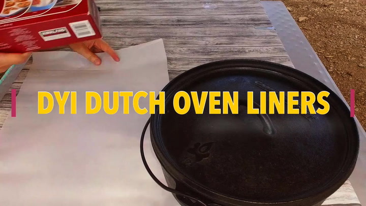 How To Use Dutch Oven Liners (and make your own for pennies!)