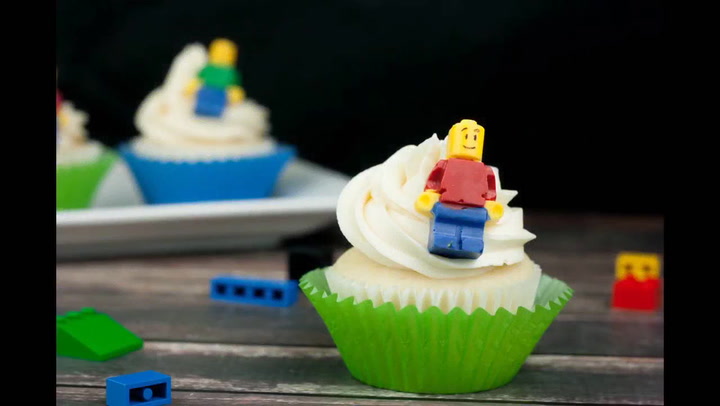 15470  LEGO® 5x Cupkake Eiskrone Muffin Krone mattsilber NEU 6058160 