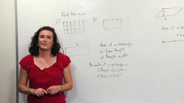 Area and Perimeter of Rectangles