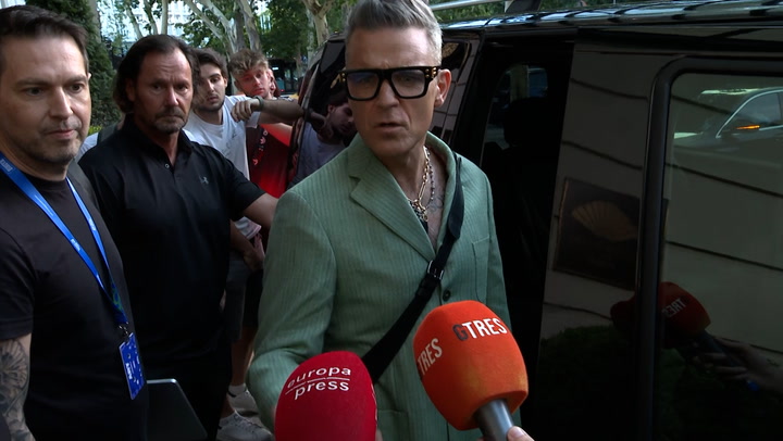 Robbie Williams está en Madrid con su preciosa familia numerosa