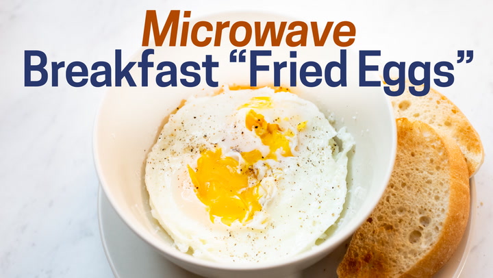 Eggs in Microwave Recipe 2 min Microwave Eggs