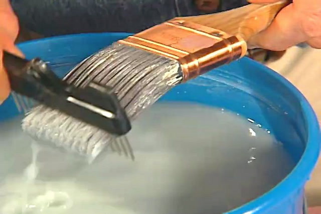 How To Clean A Paint Brush Properly • Ron Hazelton