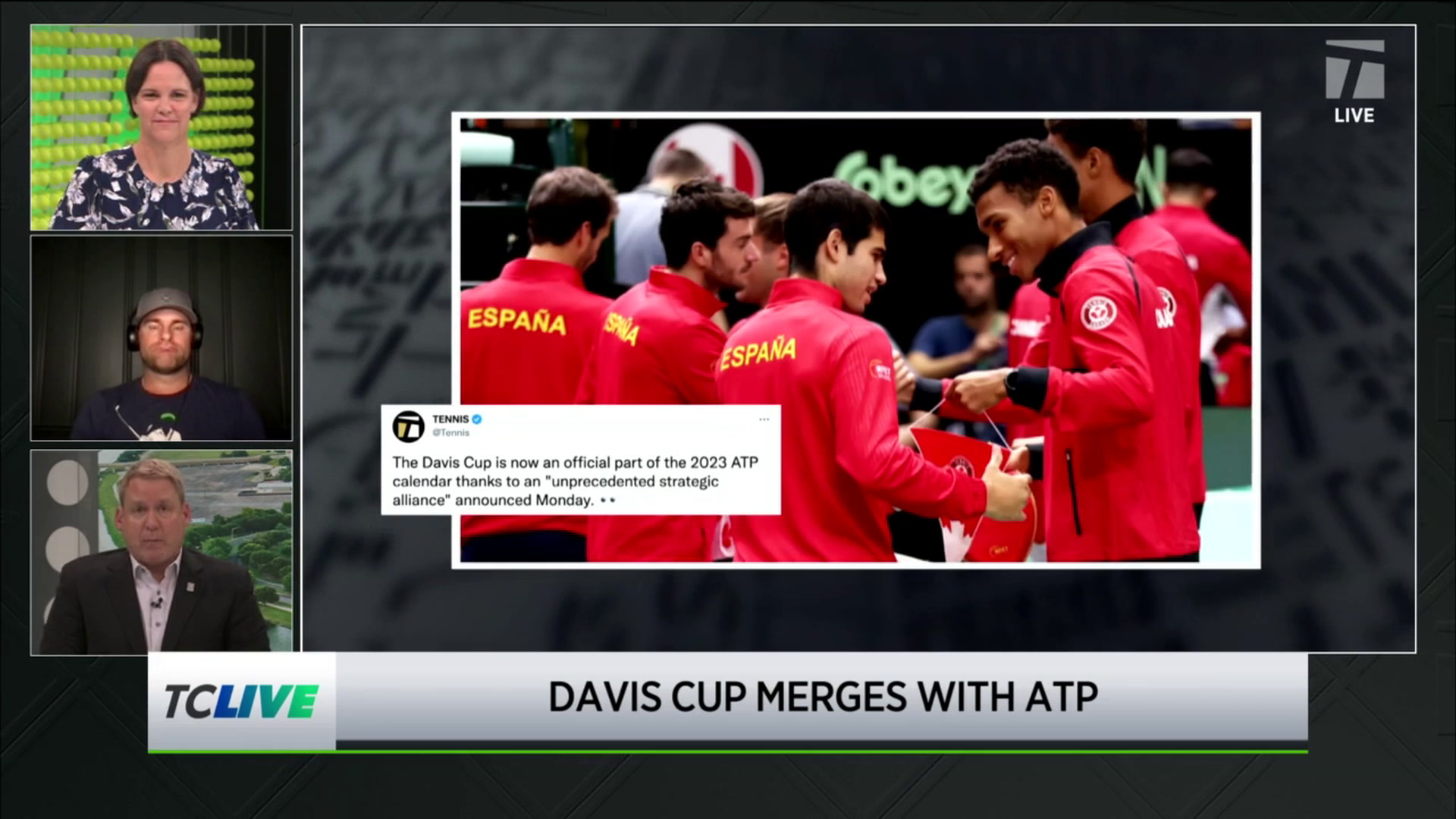 Tennis Channel Live Davis Cup Merges With ATP Tennis