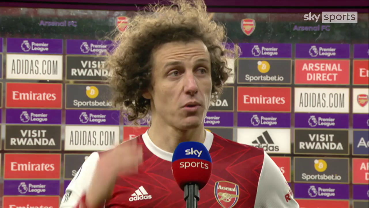 David Luiz pleased with Arsenal progress