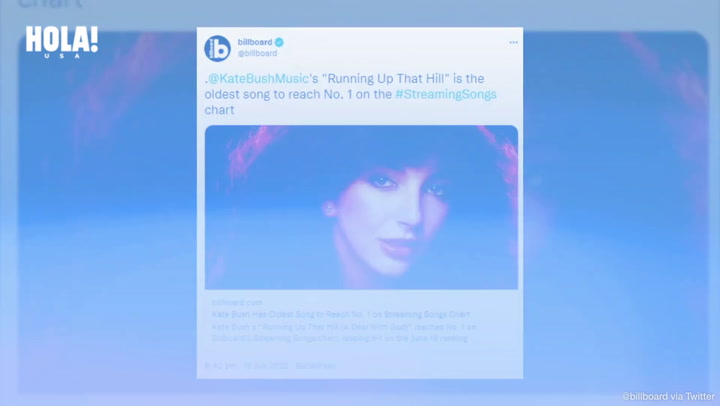 Cher congratulates Kate Bush on beating her U.K. chart record
