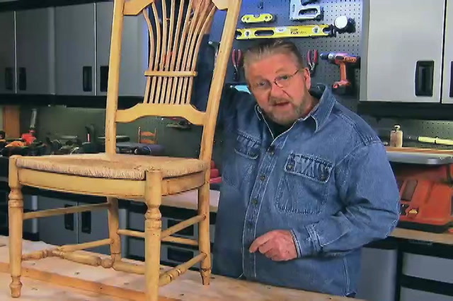 A Simple Fix For Wobbly Chair Ron, How To Repair Loose Dining Room Chair Legs
