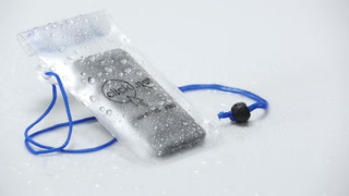 Waterproof Pouch with Cord