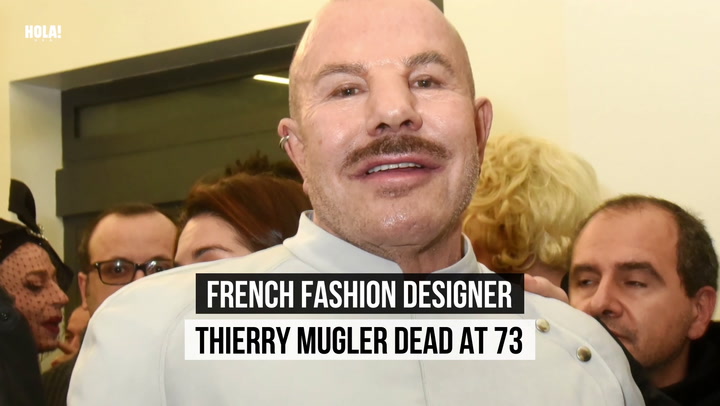Thierry Mugler, legendary Fashion designer, dead at 73